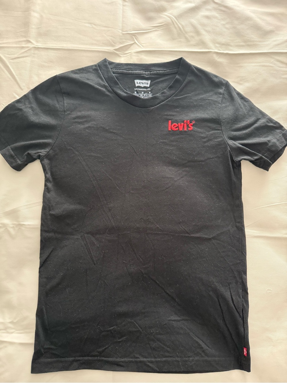 BNWOT Black Levi’s Kids Size M 10-12 T-shirt